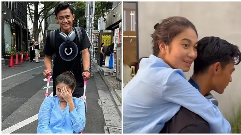 6 Potret Arhan dan Azizah Jalan-Jalan Bareng Keluarga di Jepang Sebelum Nikah