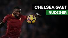 Chelsea meresmikan bek 24 tahun yang ditransfer dari AS Roma, Antonio Rudiger.