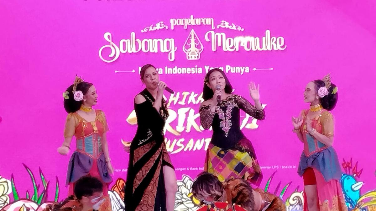 Raisa Perdana Main di Pagelaran Sabang Merauke, Ngaku Deg-degan Perankan Srikandi