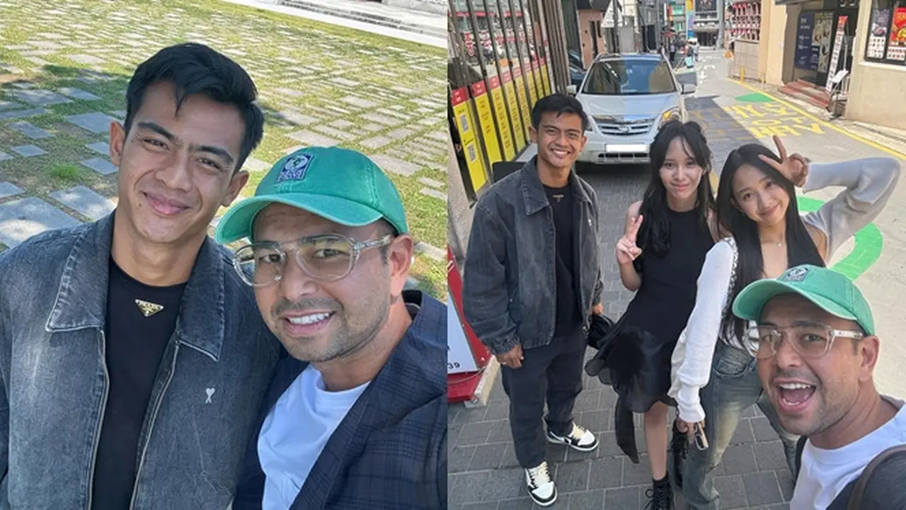 7 Momen Seru Raffi Ahmad Bareng Pratama Arhan dan Dita Karang di Korea Selatan