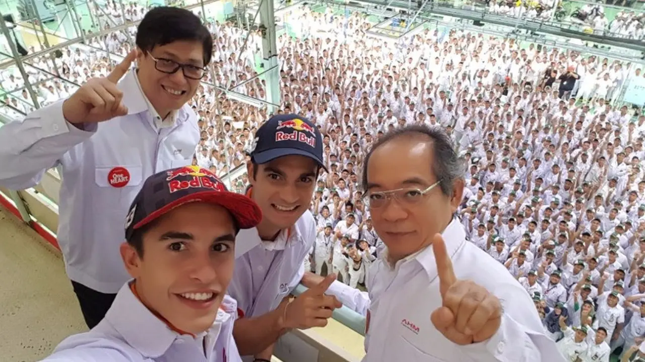 Marc Marquez dan Dani Pedrosa