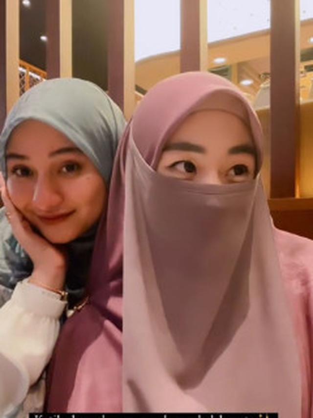 5 Potret Kedekatan Nadzira Shafa Istri Mendiang Ameer Azzikra dan Larissa Chou, Kompak