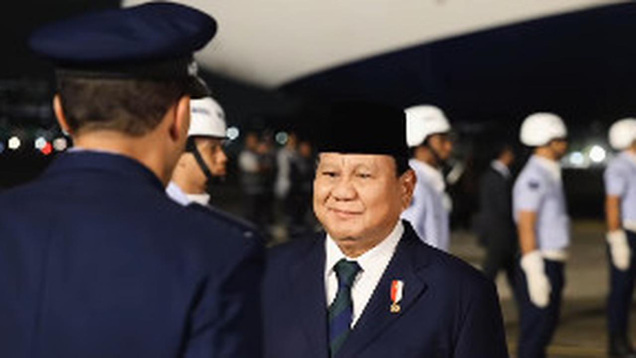 Penampakan Mobil Super Mewah yang Disiapkan Buat Prabowo saat Tiba di Brazil