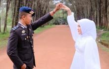 Tetap Setia di Tengah Tren "Cari yang Setara", Kisah Cinta Anggota Polisi Ini Viral Banjir Dukungan