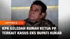 KPK menggeledah rumah Ketua Umum Majelis Pimpinan Nasional Pemuda Pancasila, Japto Soerjosoemarno di kawasan Jagakarsa, Jakarta Selatan. Dari hasil penggeledahan, KPK menyita 11 mobil, uang tunai, dan valuta asing.