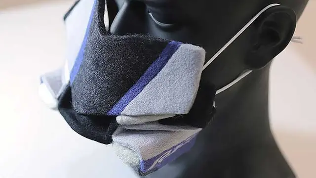 Masker tidak dijual namun bisa dibuat sendiri