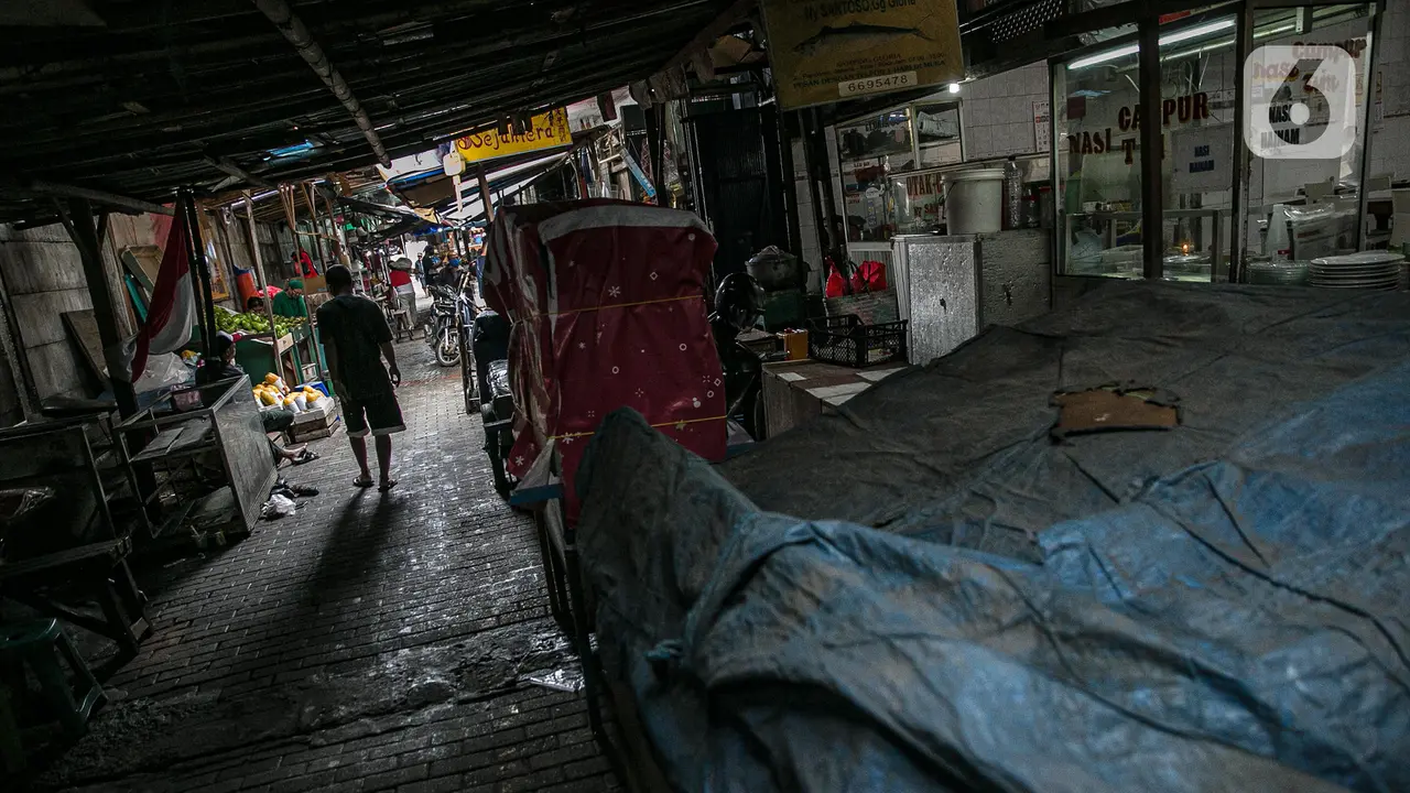 Potret Gang Gloria yang Sepi di Masa Pandemi COVID-19