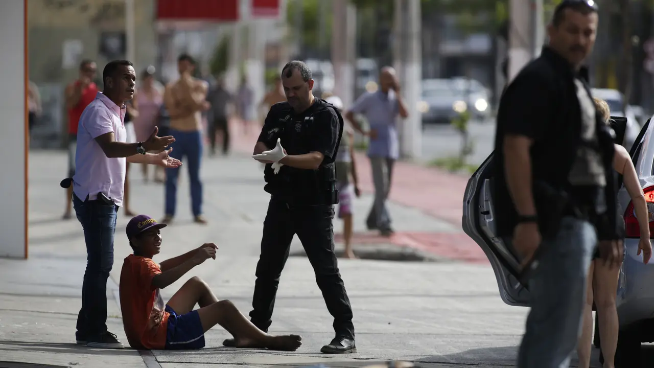 Aksi mogok kerja polisi di kota Vitoria, Brasil, telah memicu meningkatnya tindak kejahatan