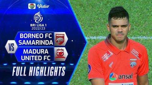 VIDEO: Matheus Pato Hattrick, Borneo FC Kalahkan Madura United 3-0