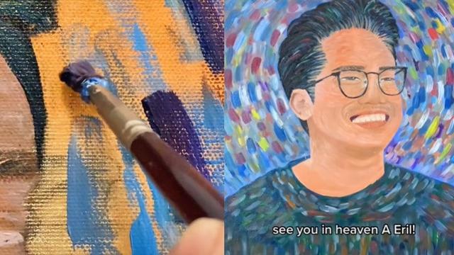 Dibawa ke Pemakaman, Lukisan Wajah Eril Ternyata Hasil Karya Zara