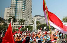 Ada Kirab Pengembalian Duplikat Bendera ke Monas, Pengendara Diminta Hindari Rute Ini