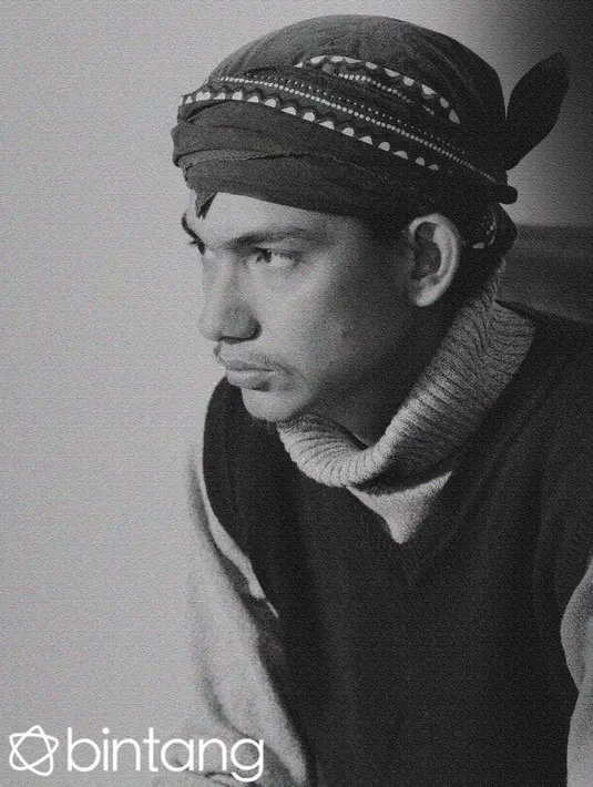 'Sebagai generasi muda saya sangat kagum dengan sosok dan perjuangan yang tak kenal lelah dari Jenderal Soedirman, ia benar-benar berjuang demi bangsa indonesia' ujar Adipati.  (Galih W. Satria/Bintang.com)