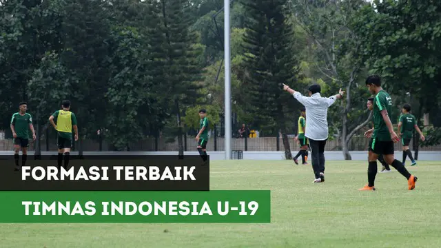 Pelatih timnas Indonesia U-19, Indra Sjafri, memiliki beberapa formasi yang disiapkan untuk timnya pada Piala Asia U-19 nanti. Indra mengakui, bahwa dirinya masih mencari formasi terbaik untuk event tersebut.