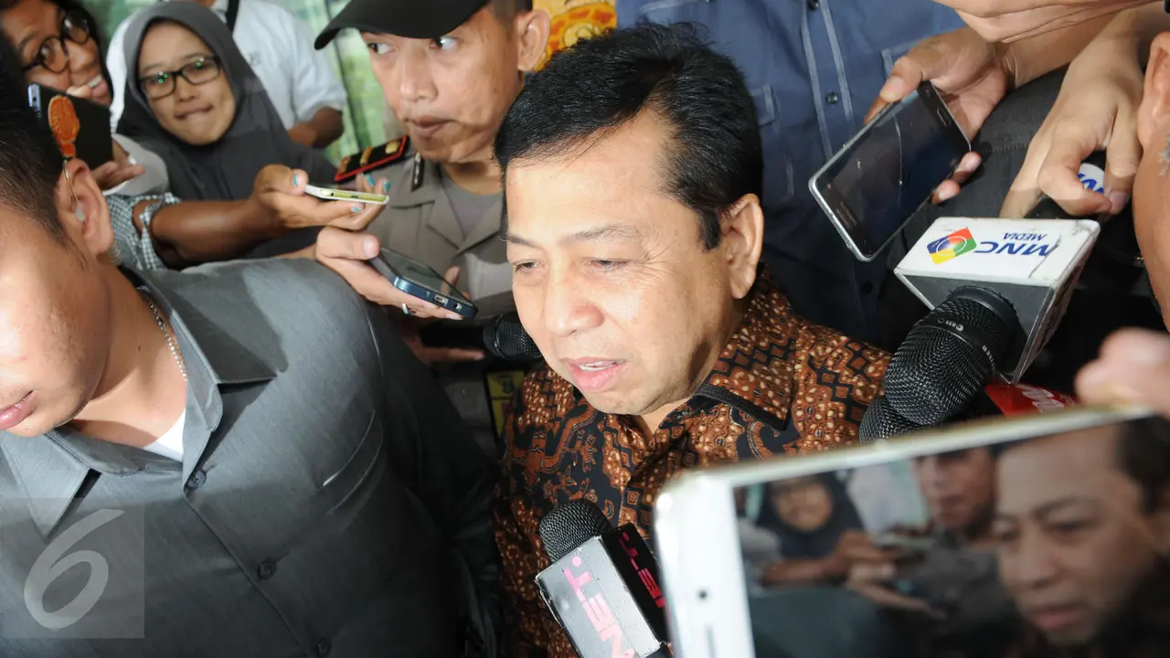 Ketua DPR Setya Novanto