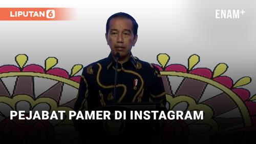 VIDEO: Geleng - geleng Kepala, Jokowi Sindir Pejabat Liburan ke Luar Negeri