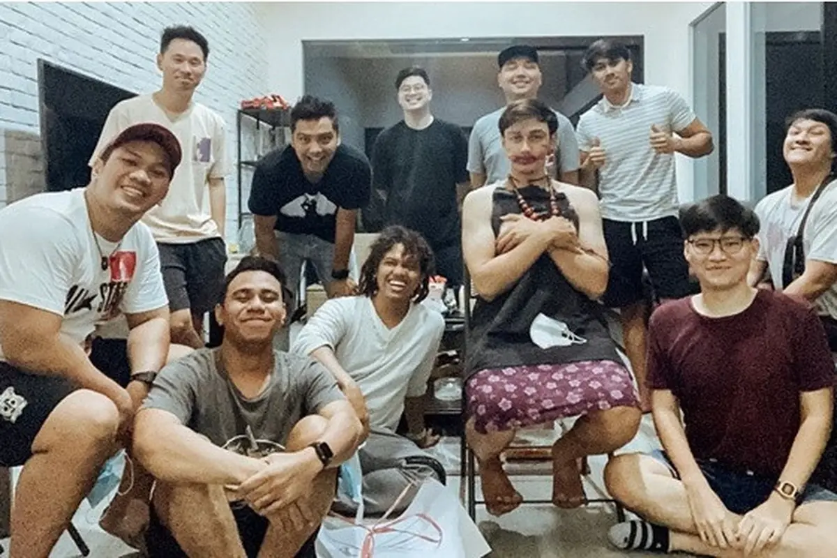 6 Momen Seru Pesta Lajang Caesar Hito Jelang Menikah dengan Felicya Angelista