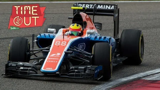 Pada sesi latihan bebas pertama dan kedua F1 GP China, Jumat (15/4/2016), mobil milik Rio Haryanto dan Pascal Wehrlein tampil impresif.