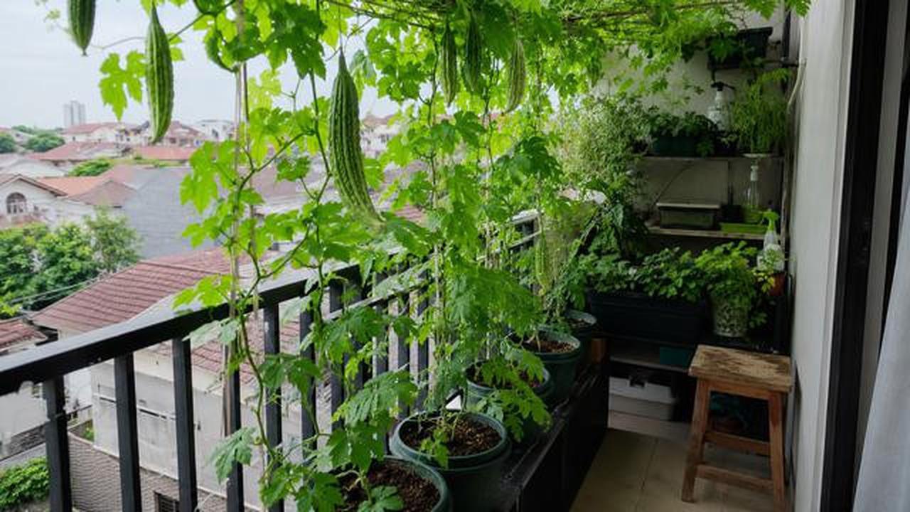 7 Inspirasi Kebun Pare Mini di Balkon, Hemat Ruang tapi Tetap Produktif