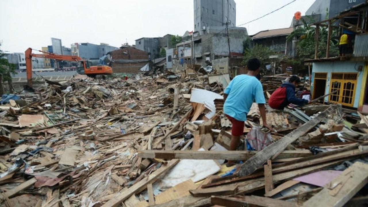 Penggusuran Kampung Pulo tahap dua berlangsung kondusif