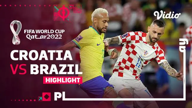 VIDEO: Highlights Piala Dunia 2022, Kroasia Singkirkan Brasil Lewat Adu Penalti