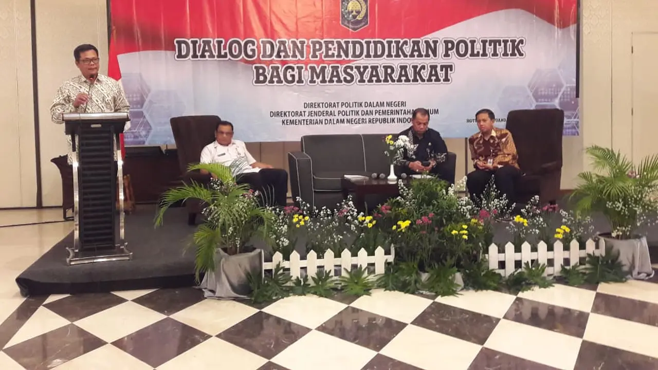 Ditjen Polpum Kemendagri Gelar Dialog Pendidikan Politik di Bogor