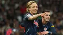 Pada menit ke-85, Mads Bidstrup berhasil mencetak gol hiburan untuk RB Salzburg. (Pierre-Philippe MARCOU/AFP)