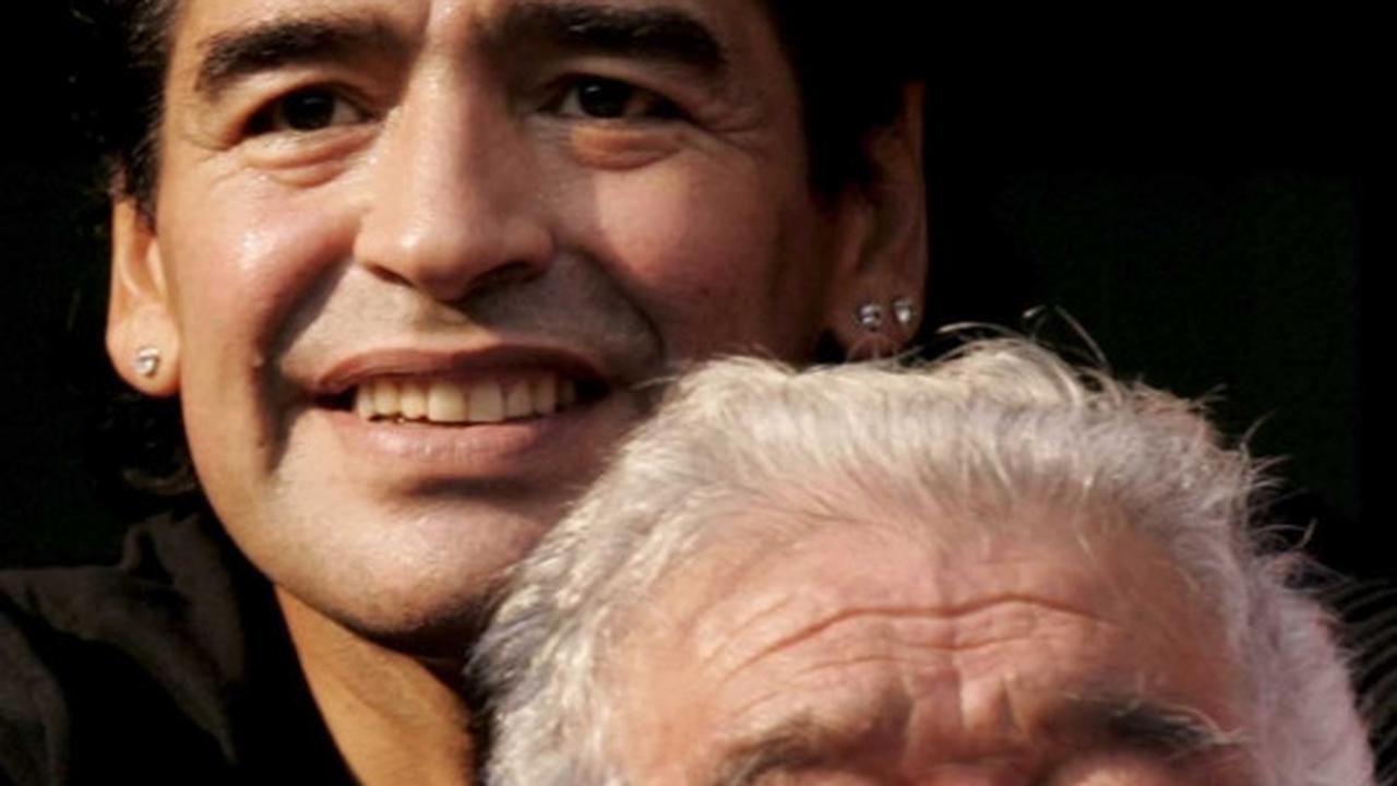 Mengenang keakraban Diego Maradona bersama sang ayah