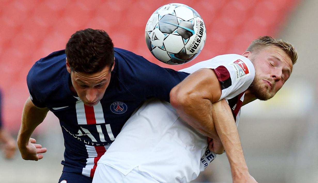 Gelandang baru Macan Kemayoran itu cukup berpengalaman, terbukti beberapa kali ia pernah berhadapan langsung dengan pemain-pemain kelas dunia. (AFP/Christof Stache)
