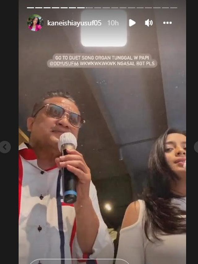 Suasana pesta ultah Rahayu Effendi ke-80, ibunda Dede Yusuf dan nenek Kaneishia Yusuf (Foto: Instagram kaneishiayusuf05)