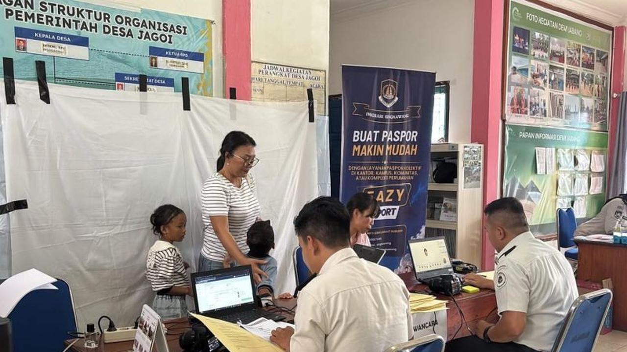 Imigrasi Singkawang Mudahkan Warga Perbatasan dengan Layanan Eazy Passport Jemput Bola