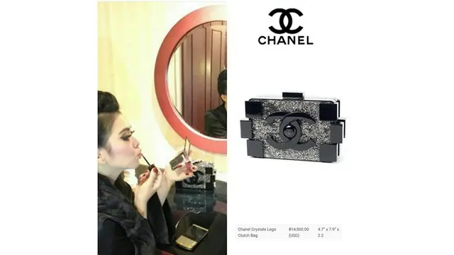 6 Koleksi Tas Syahrini di Atas Rp 150 juta, Elegan dan Stylish