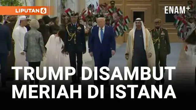 VIDEO: Presiden Donald Trump Mulai Kunjungan Kenegaraan di Uni Emirat Arab