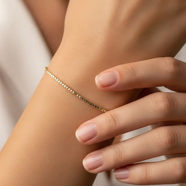 Model Gelang Rantai 2 Gram Polos
