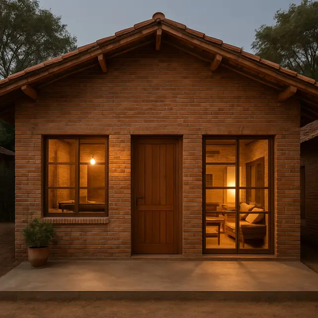Rumah Sederhana Aesthetic (Foto: ChatGPT)
