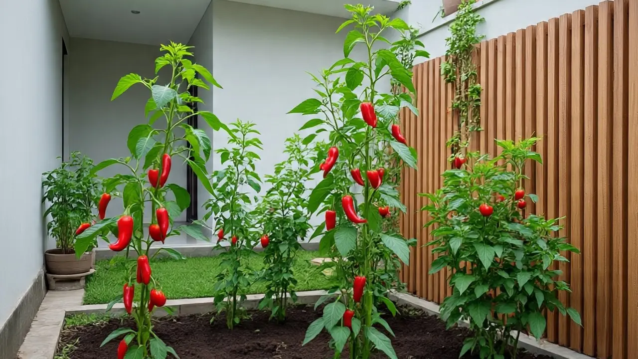 9 Kebun Rumah Produktif di Lahan 3x5 Meter untuk Kebutuhan Harian, Panen Setiap Hari