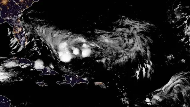 Potensi Badai Tropis, Tropical Cyclone Nine (Liputan6.com/NOAA)