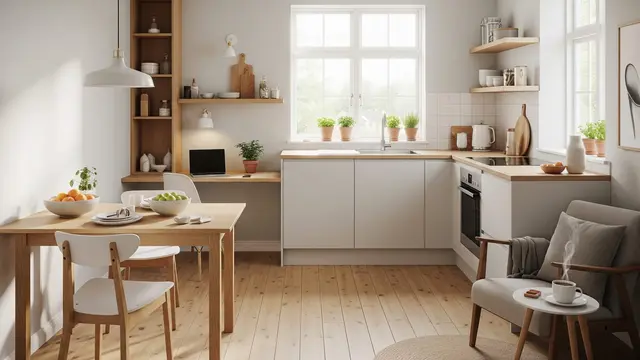 Model Dapur Kecil yang Bisa Jadi Tempat Masak, Kerja, dan Santai