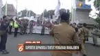Suporter sepakbola Deltamania demo tuntut ganti manajeman klub, Bupati janji beri solusi secepatnya.