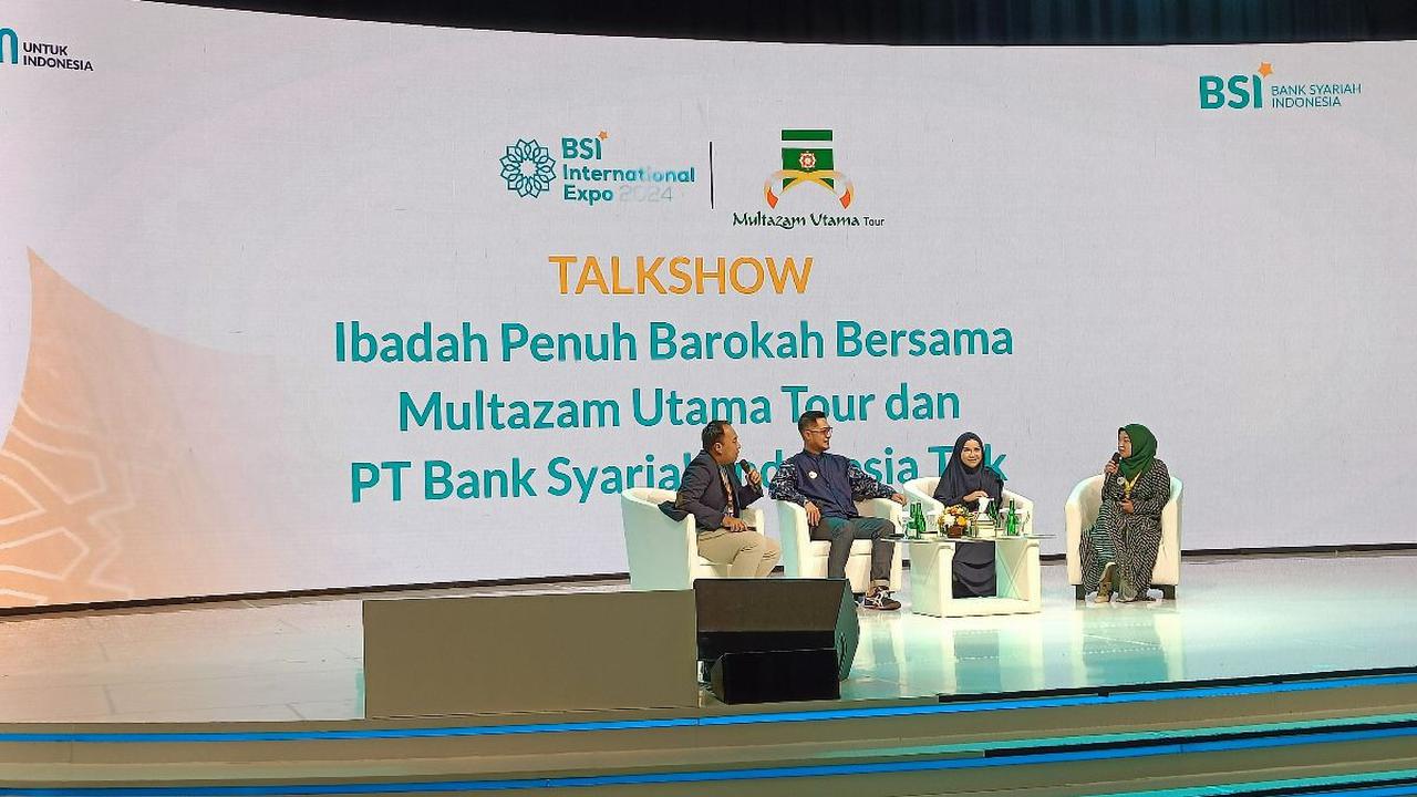 Puncak Event BSI International Expo, Tasya Nur Medina Bagikan Tips Perencanaan Haji & Umrah