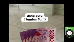Cek Fakta: Hoaks, BI Terbitkan Uang Baru Rp 5 Juta Bergambar Soekarno