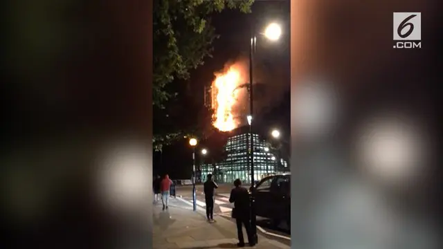 12 Orang Tewas Akibat Kebakaran di London