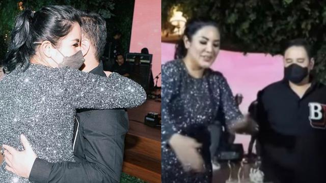 Dito Mahendra saat datang ke ulang tahun Nindy Ayunda