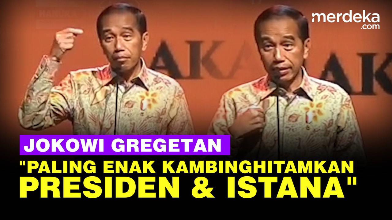 VIDEO: Sindiran Jokowi, Kalau Gagal Koalisi Paling Enak Salahkan Presiden & Istana
