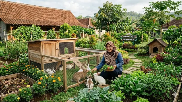 ide ternak kombinasi taman