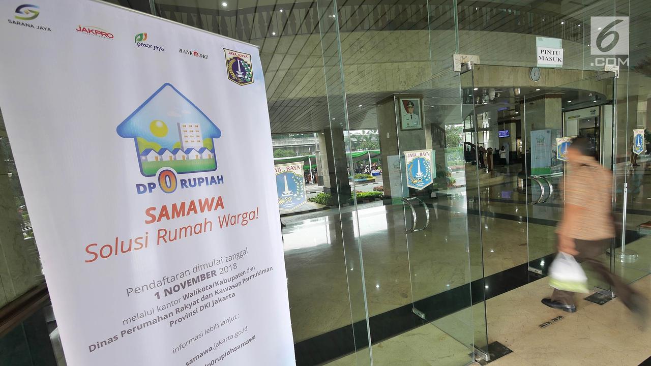 Hari Pertama, Pendaftaran Rumah DP 0 Rupiah Masih Sepi