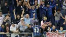 Atalanta yang bertanding di depan publiknya sendiri di Bergamo langsung tancap gas, mereka bertubi-tubi menekan pertahanan Young Boys. (AP/Luca Bruno)