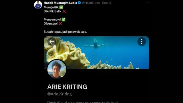 Cuitan Hasbil Mustaqim Lubis
