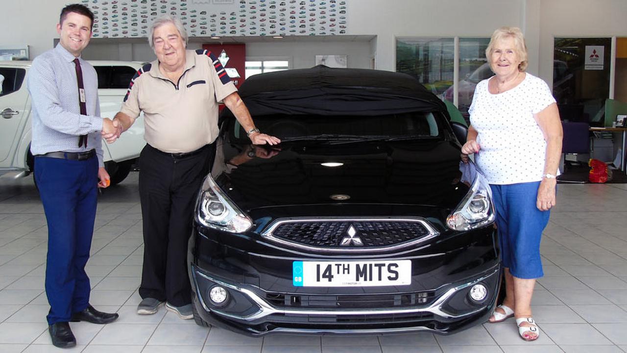 Pria ini hanya beli Mitsubishi selama 38 tahun.