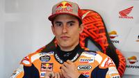 Marc Marquez mulai mewaspadai potensi rekannya Jorge Lorenzo di MotoGP Jerez (Gabriel Buoys/AFP)