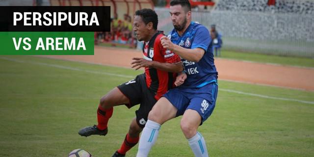 VIDEO: Highlights Liga 1 2017, Persipura Vs Arema 3-1